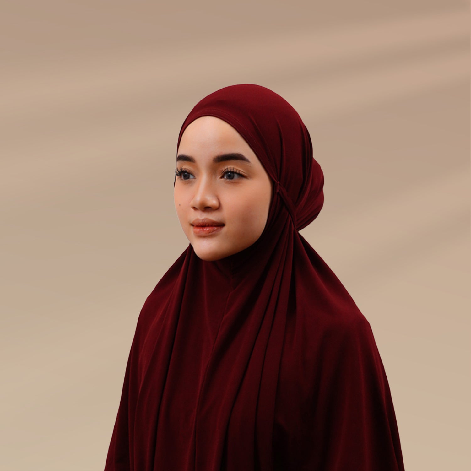 Jilbab Bergo Tali Jersey