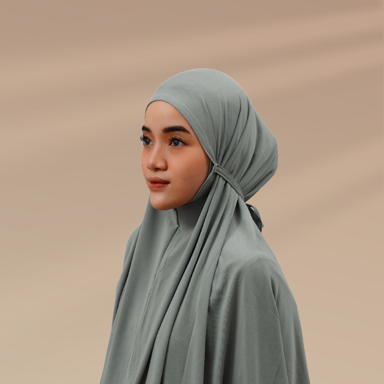 Jilbab Bergo Tali Jersey