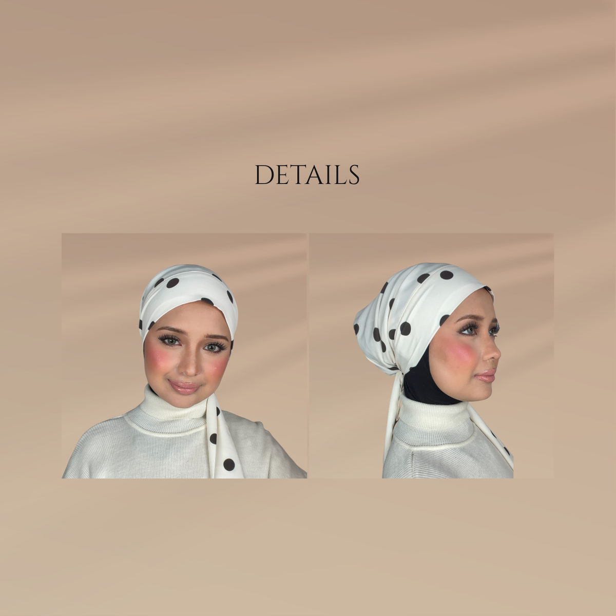 Turban Polkadot Sattka