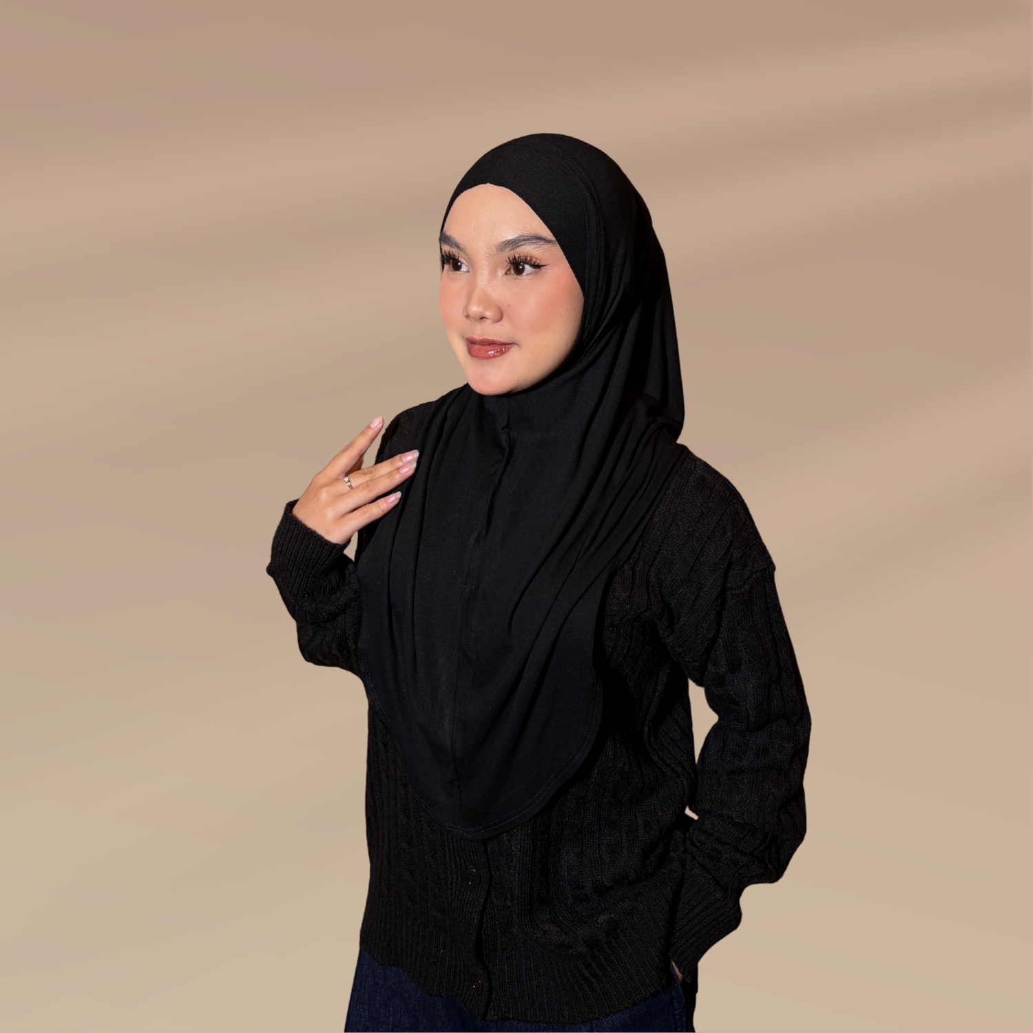Bergo Bandana Instan Tie Airflow