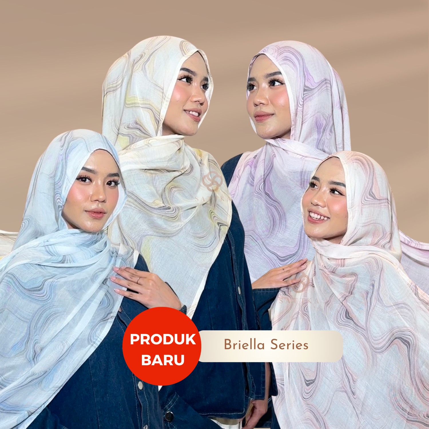 Pashmina Viscose Lite Briella Series