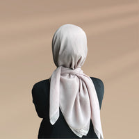 Jilbab Plain Paris Basic Segiempat
