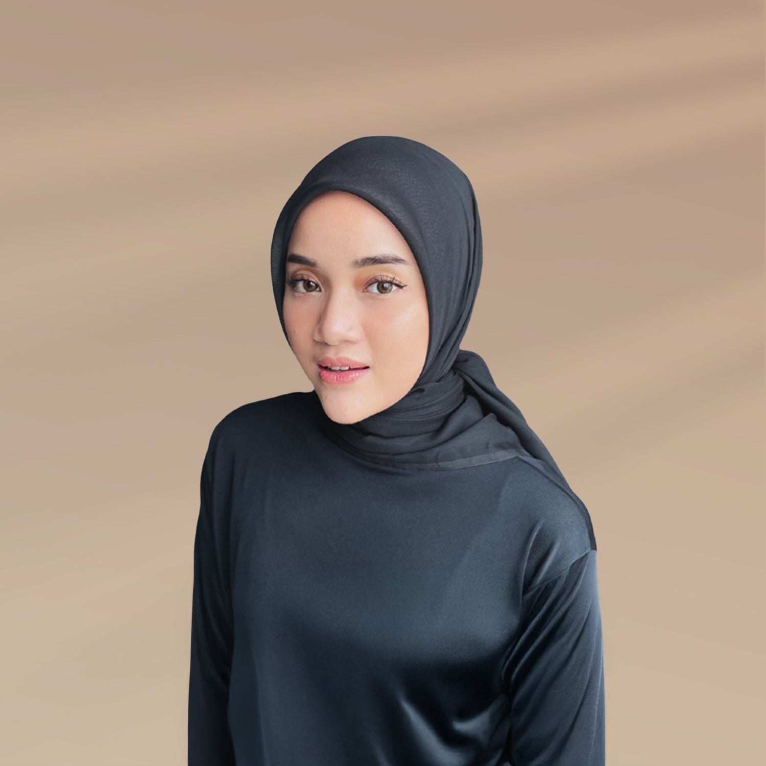 Jilbab Plain Paris Basic Segiempat