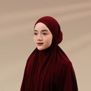 Jilbab Bergo Tali Jersey
