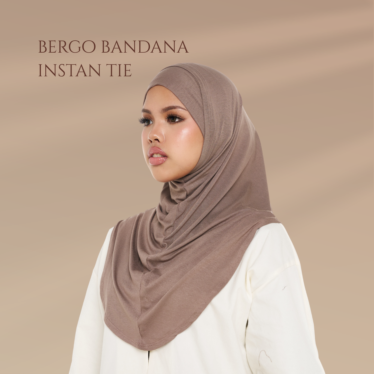 Bergo Bandana Instan Tie Airflow