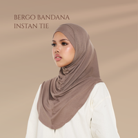 Bergo Bandana Instan Tie Airflow