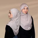 Jilbab Bergo 2 in 1 Airflow Sattka