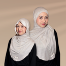 Jilbab Bergo 2 in 1 Airflow Sattka